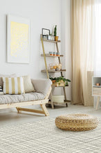 Load image into Gallery viewer, Modern Grid Creme Rug