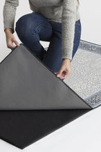 Load image into Gallery viewer, Afshan Steel Blue Rug