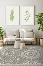 Load image into Gallery viewer, Almana Black & White Rug