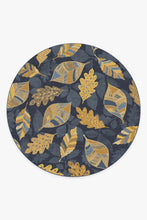 Load image into Gallery viewer, Aurelia Navy Gold Rug