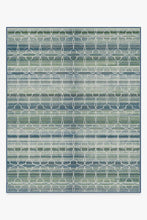 Load image into Gallery viewer, Casablanca Blue Green Rug