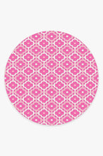 Load image into Gallery viewer, Chloe Trellis Fuchsia Pink Rug