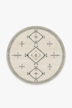 Load image into Gallery viewer, Damali Black & White Rug