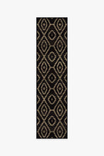 Load image into Gallery viewer, Diamond Trellis Black Rug