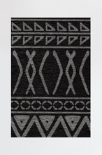 Load image into Gallery viewer, Henna Black Rug