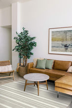 Load image into Gallery viewer, Hudson Stripe Grey Rug