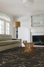 Load image into Gallery viewer, Ironwork Black Rug