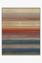 Load image into Gallery viewer, Linear Striped Multicolor Rug