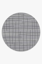 Load image into Gallery viewer, Lines Grey Rug