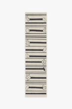 Load image into Gallery viewer, Mickey Stripes Black Rug