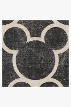 Load image into Gallery viewer, Mickey Trellis Black Rug