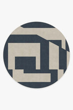 Load image into Gallery viewer, Moden Blue Rug