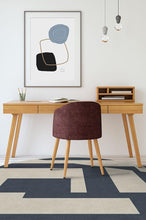 Load image into Gallery viewer, Moden Blue Rug