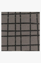 Load image into Gallery viewer, Modern Grid Grey Rug