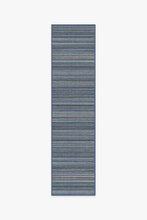 Load image into Gallery viewer, Multi Stripe Blue Rug