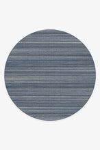 Load image into Gallery viewer, Multi Stripe Blue Rug