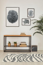 Load image into Gallery viewer, Naila Black Rug