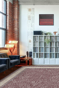 Afshan Merlot Rug