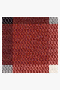 Buffalo Plaid Black & Red Rug