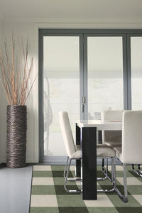 Buffalo Plaid Green & White Rug