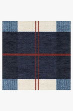 Load image into Gallery viewer, Buffalo Plaid Red &amp; Blue Rug
