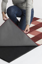 Load image into Gallery viewer, Buffalo Plaid Red &amp; White Rug
