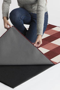 Buffalo Plaid Red & White Rug