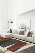 Load image into Gallery viewer, Color Field in Orange Rug
