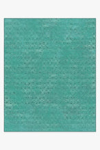 Load image into Gallery viewer, Gabbeh Teal Blue Rug
