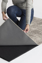 Load image into Gallery viewer, Herringbone Batik Ash Grey Rug
