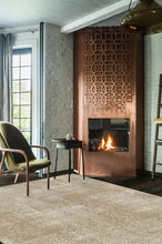 Load image into Gallery viewer, Herringbone Batik Natural Rug
