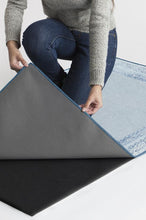 Load image into Gallery viewer, Maral Border Blue Rug
