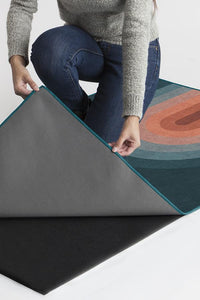 Absida Teal Rug