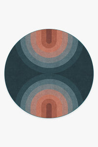 Absida Teal Rug