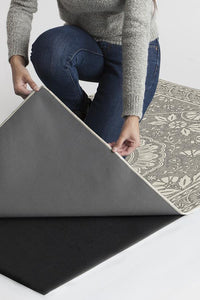 Almana Black & White Rug