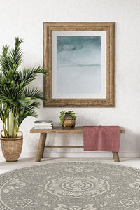 Almana Black & White Rug