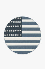 Load image into Gallery viewer, American Flag Blue Rug
