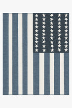 Load image into Gallery viewer, American Flag Blue Rug
