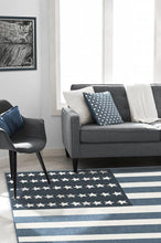 Load image into Gallery viewer, American Flag Blue Rug
