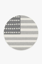 Load image into Gallery viewer, American Flag Grey Rug
