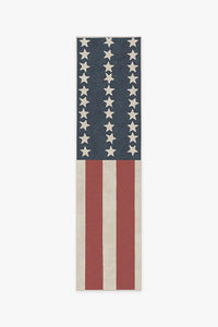 American Flag Red Rug