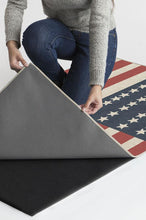 Load image into Gallery viewer, American Flag Red Rug
