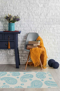 Araveli Teal Rug