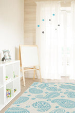 Load image into Gallery viewer, Araveli Teal Rug
