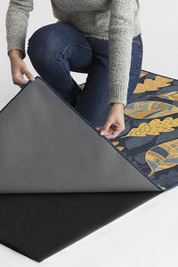 Aurelia Navy Gold Rug