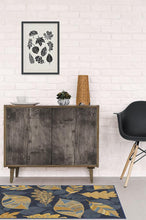 Load image into Gallery viewer, Aurelia Navy Gold Rug
