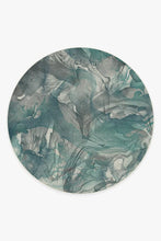 Load image into Gallery viewer, Aurora Teal Grey Rug
