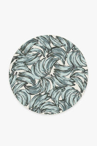 Bananas Blue Rug