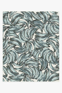 Bananas Blue Rug