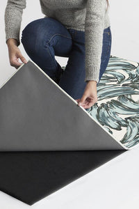 Bananas Blue Rug